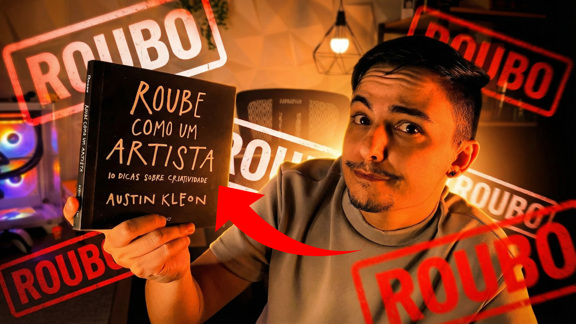 Somos livres pra roubar ideias se te falam isso em um livro?